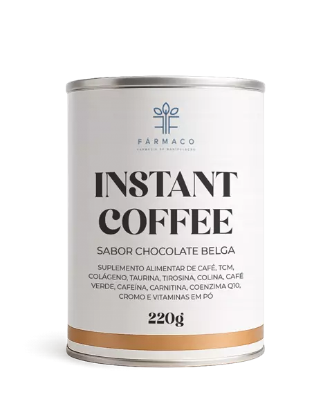 ESGOTADO  - Instant Coffee Sabor Chocolate Belga 220g