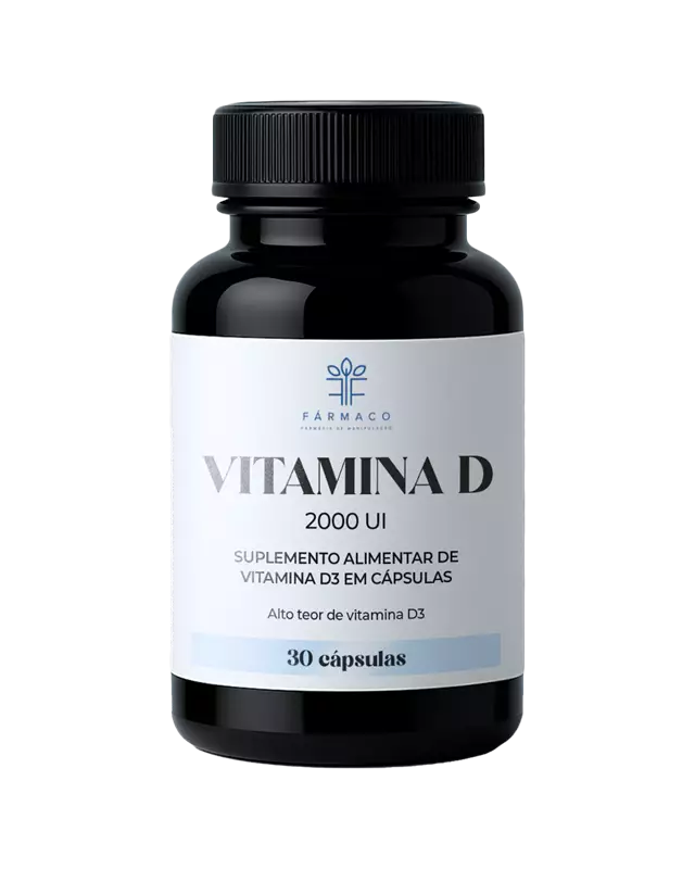 Vitamina D 2000UI 30 cápsulas
