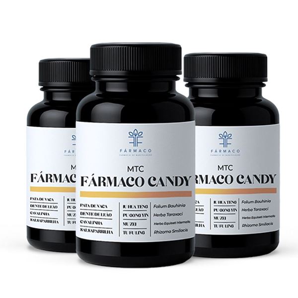 Kit Fármaco Candy 3 Unidades 60 cápsulas 
