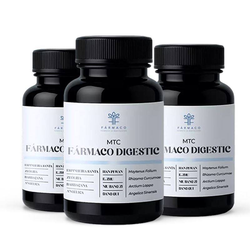 Kit Fármaco Digestic 3 Unidades 60 cápsulas