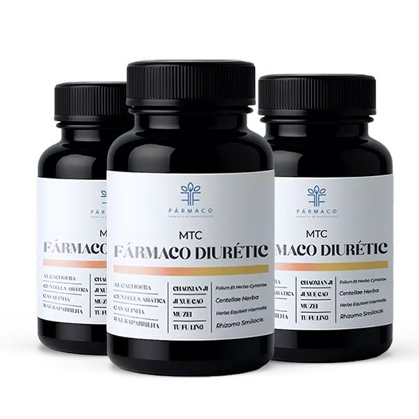 Kit Fármaco Diurétic 3 Unidades 60 cápsulas