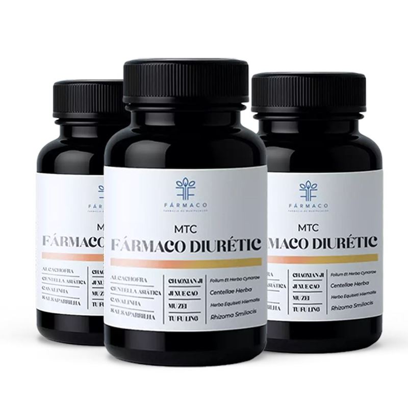 Kit Fármaco Diurétic 3 Unidades 60 cápsulas