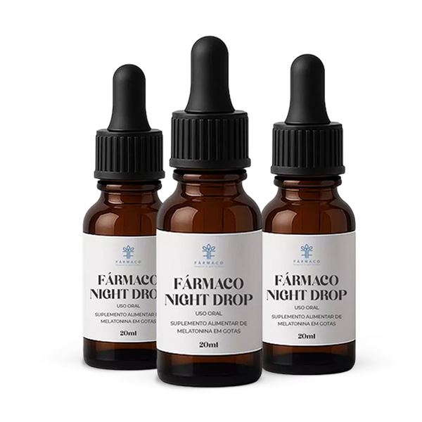 Kit Fármaco Night Drop 3 Unidades  20ml