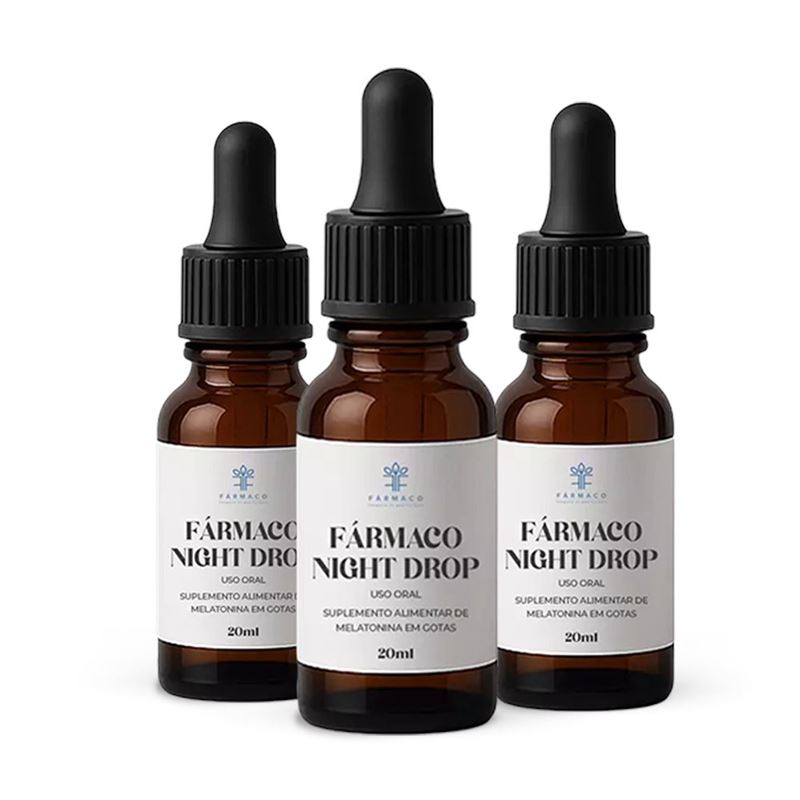Kit Fármaco Night Drop 3 Unidades  20ml